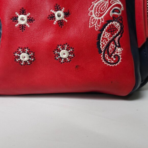 ATTRACTIVE Desigual BOHO BAG 20SAXPB9 Embroidered Romantic Whimsical - Picture 13 of 16